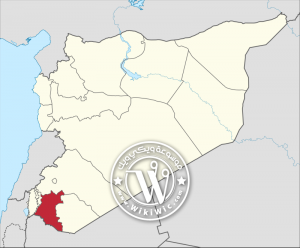 خريطة درعا